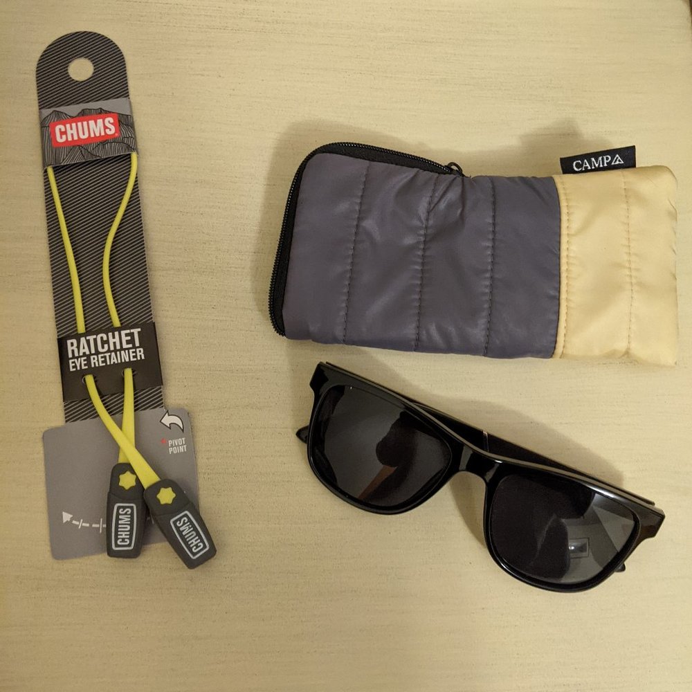 Chums and Camp Sunglasses with Holder